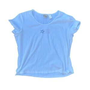 Vintage 4th of July Shirt Authentic St. John Bay Sz L